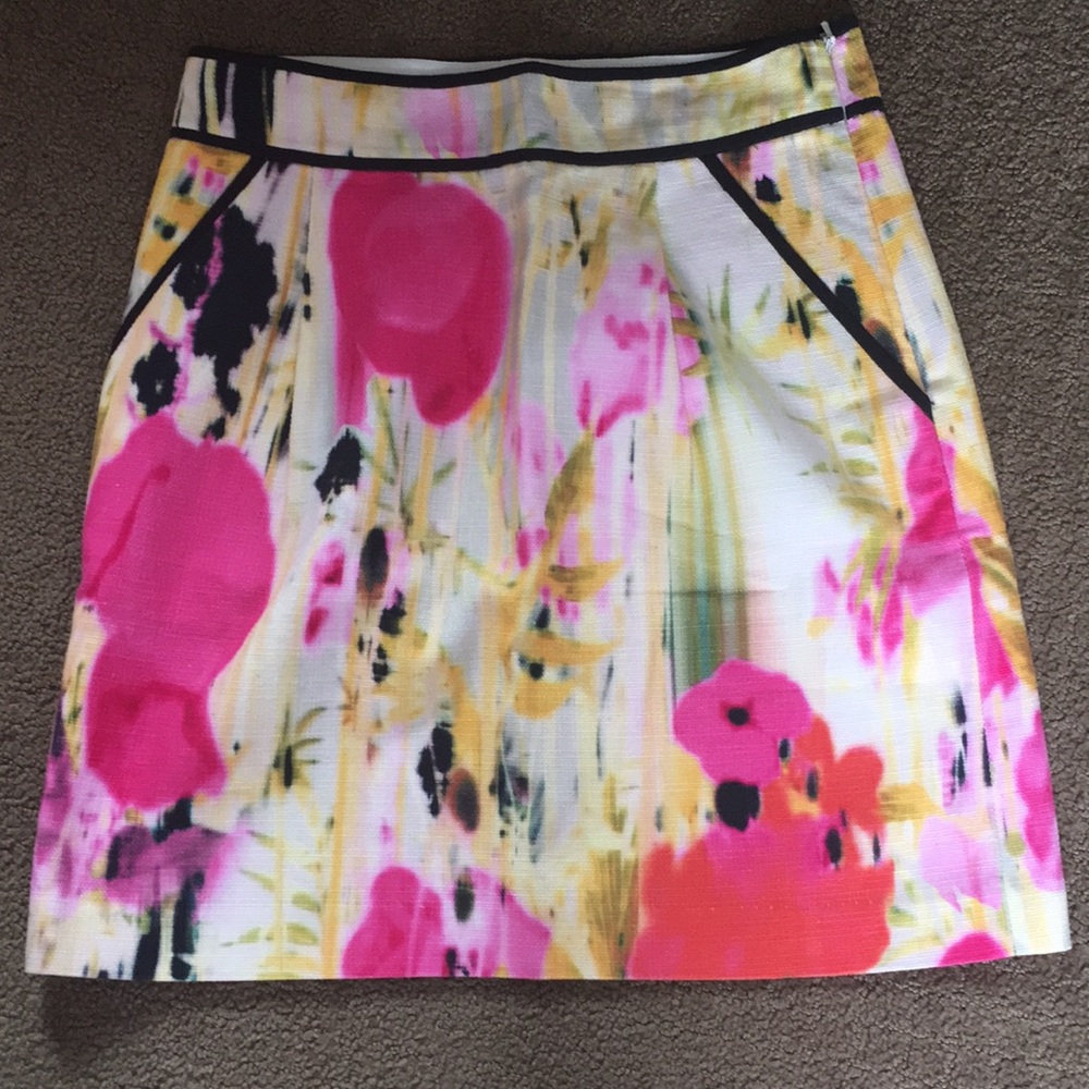 Water color pencil skirt